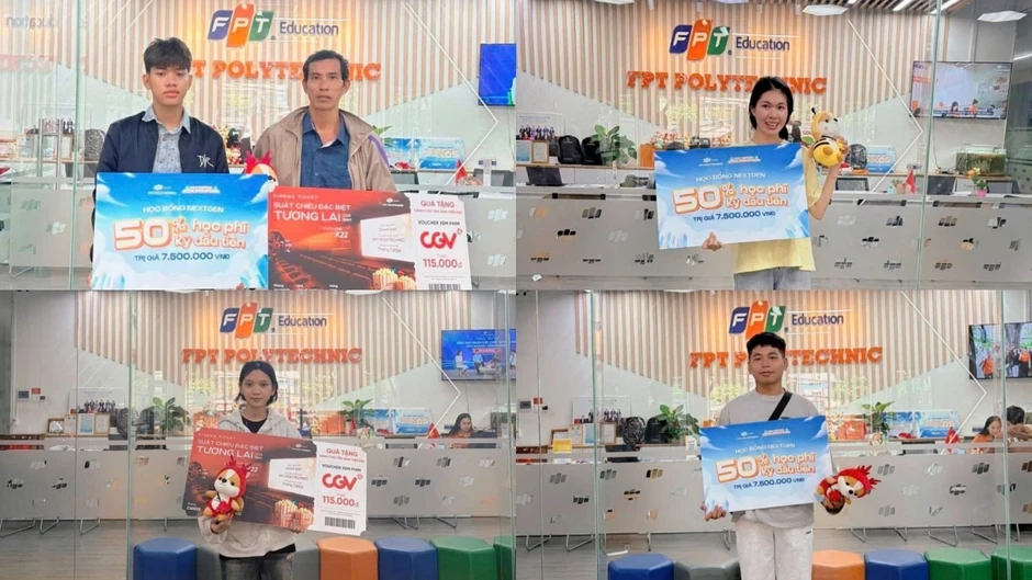 Học bổng trở thành điểm tựa của nhiều học sinh sau kỳ thi THPT Học bổng trở thành điểm tựa của nhiều học sinh sau kỳ thi THPT