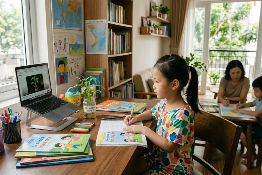 Học “homeschool”, nhiều học sinh khó trở lại trường Học “homeschool”, nhiều học sinh khó trở lại trường