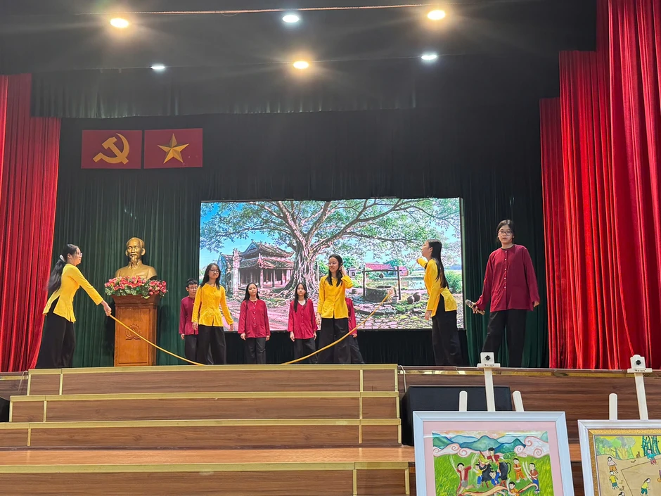 Học ngữ văn bằng cách làm game, quay phim về trò chơi dân gian Học ngữ văn bằng cách làm game, quay phim về trò chơi dân gian