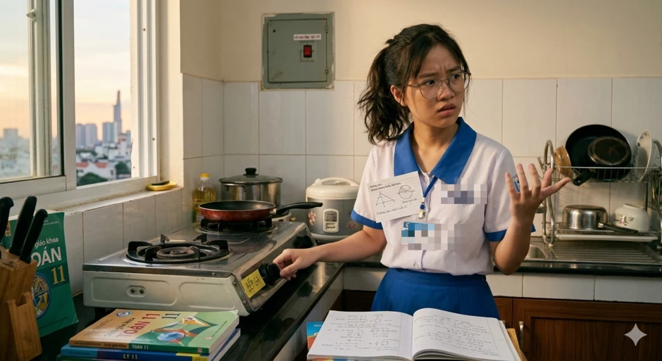 Học rất giỏi nhưng nhiều học sinh không biết... khóa van bình ga Học rất giỏi nhưng nhiều học sinh không biết... khóa van bình ga