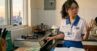 Học rất giỏi nhưng nhiều học sinh không biết... khóa van bình ga