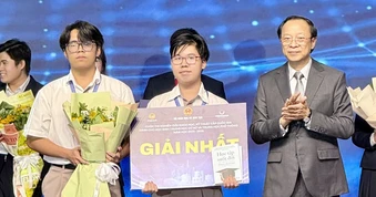 Học sinh chuyên Lê Hồng Phong đạt giải Nhất nghiên cứu khoa học cấp quốc gia