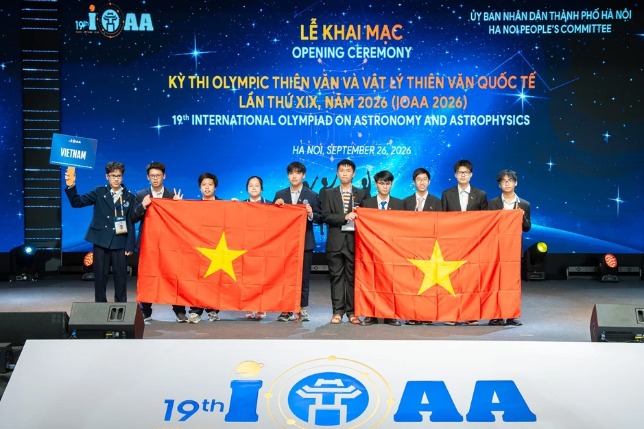 Học sinh của hơn 60 quốc gia đến Việt Nam dự kỳ thi Olympic quốc tế Học sinh của hơn 60 quốc gia đến Việt Nam dự kỳ thi Olympic quốc tế