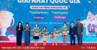 Học sinh Hà Nội thắng lớn tại cuộc thi tiếng Anh TOEFL Challenge