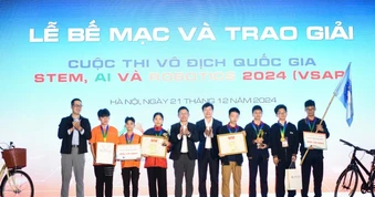 Học sinh 'trường làng' giành giải cao VSAR nhờ đam mê công nghệ