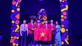 Học sinh Việt Nam đạt 4 Huy chương Bạc Olympic Sinh học quốc tế năm 2026