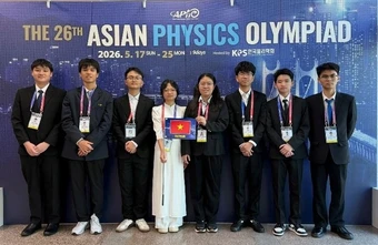 Học sinh Việt Nam đạt 6 Huy chương Bạc và 2 Huy chương Đồng Olympic Vật lý châu Á