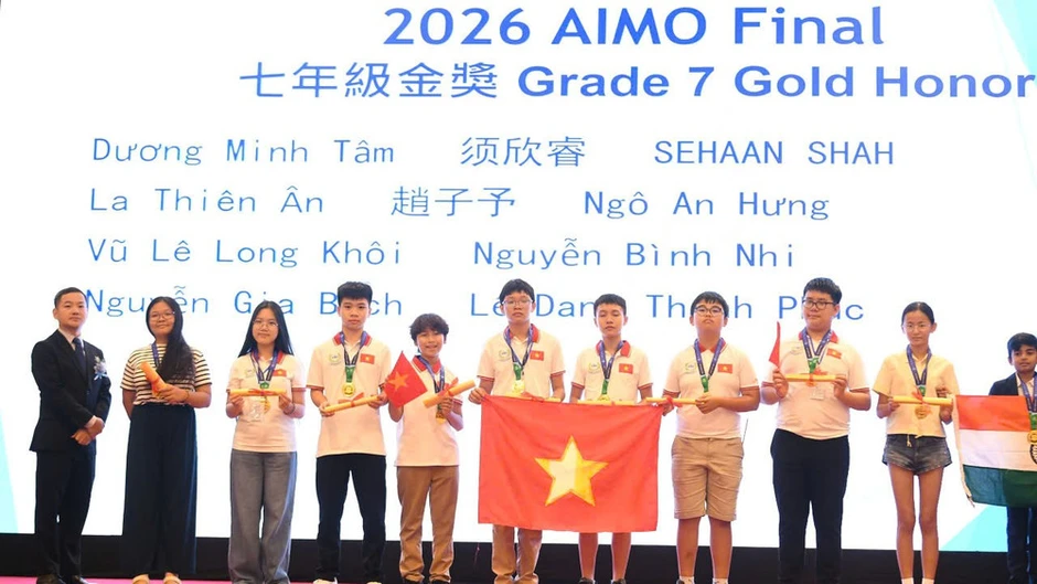Học sinh Việt Nam đạt thành tích cao tại Vòng Chung kết quốc tế Đấu trường Toán học châu Á Học sinh Việt Nam đạt thành tích cao tại Vòng Chung kết quốc tế Đấu trường Toán học châu Á