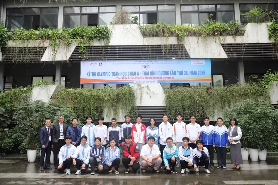 Học sinh Việt Nam giành huy chương vàng Olympic toán học châu Á - Thái Bình Dương Học sinh Việt Nam giành huy chương vàng Olympic toán học châu Á - Thái Bình Dương