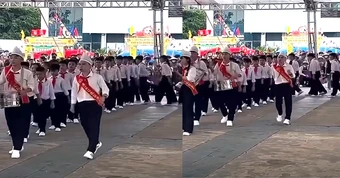 Học sinh vừa diễu hành vừa nhún nhảy, uốn éo: Đó không phải là nghi thức Đội