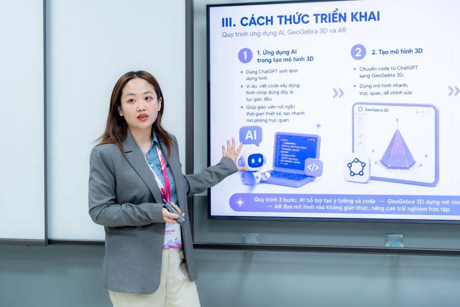 Học Toán trực quan hơn nhờ AI và AR Học Toán trực quan hơn nhờ AI và AR