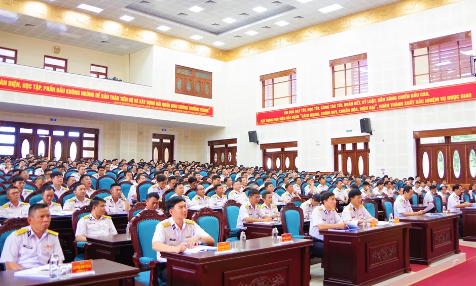 Học viện Hải quân đẩy mạnh chuyển đổi số, quyết tâm xây dựng "Nhà trường thông minh" Học viện Hải quân đẩy mạnh chuyển đổi số, quyết tâm xây dựng "Nhà trường thông minh"