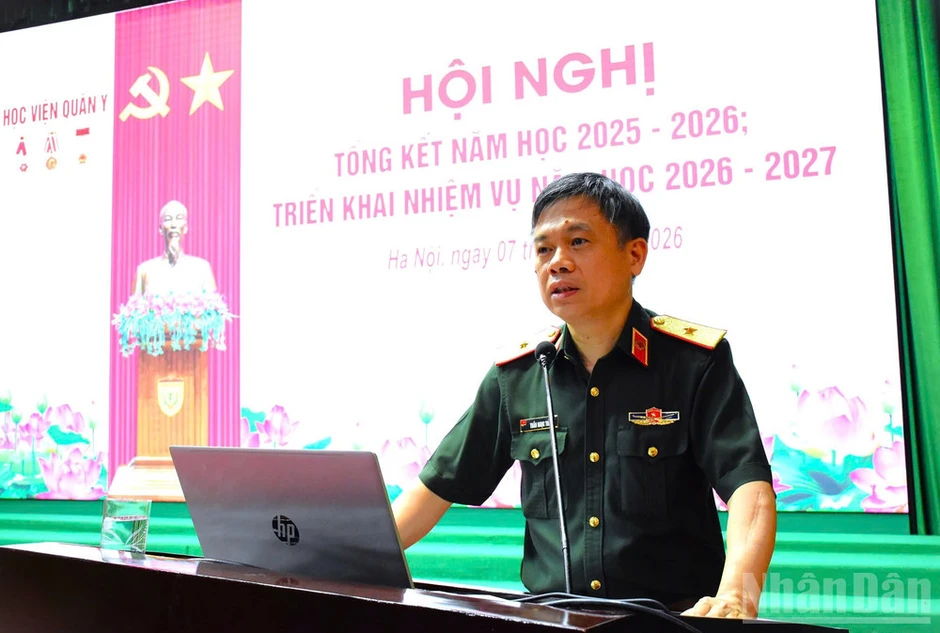 Học viện Quân y đổi mới đào tạo, chuẩn bị cho kỳ thi đánh giá năng lực hành nghề khám, chữa bệnh từ năm 2027 Học viện Quân y đổi mới đào tạo, chuẩn bị cho kỳ thi đánh giá năng lực hành nghề khám, chữa bệnh từ năm 2027