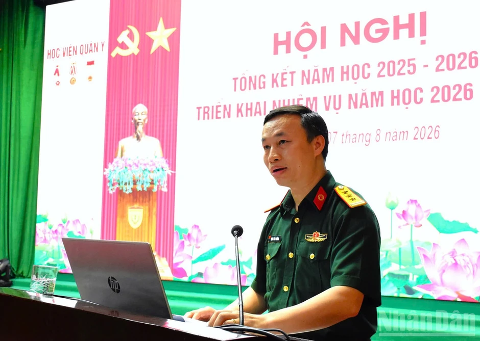 Học viện Quân y đổi mới đào tạo, chuẩn bị cho kỳ thi đánh giá năng lực hành nghề khám, chữa bệnh từ năm 2027 Học viện Quân y đổi mới đào tạo, chuẩn bị cho kỳ thi đánh giá năng lực hành nghề khám, chữa bệnh từ năm 2027