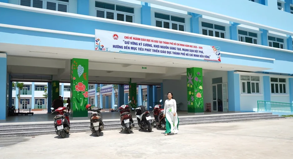 Hồi sinh đất nghĩa trang Bình Hưng Hòa thành ngôi trường hiện đại Hồi sinh đất nghĩa trang Bình Hưng Hòa thành ngôi trường hiện đại