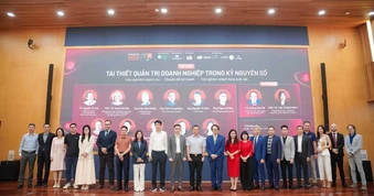 Hội thảo "Tái thiết quản trị doanh nghiệp trong kỷ nguyên số" quy tụ gần 150 doanh nghiệp
