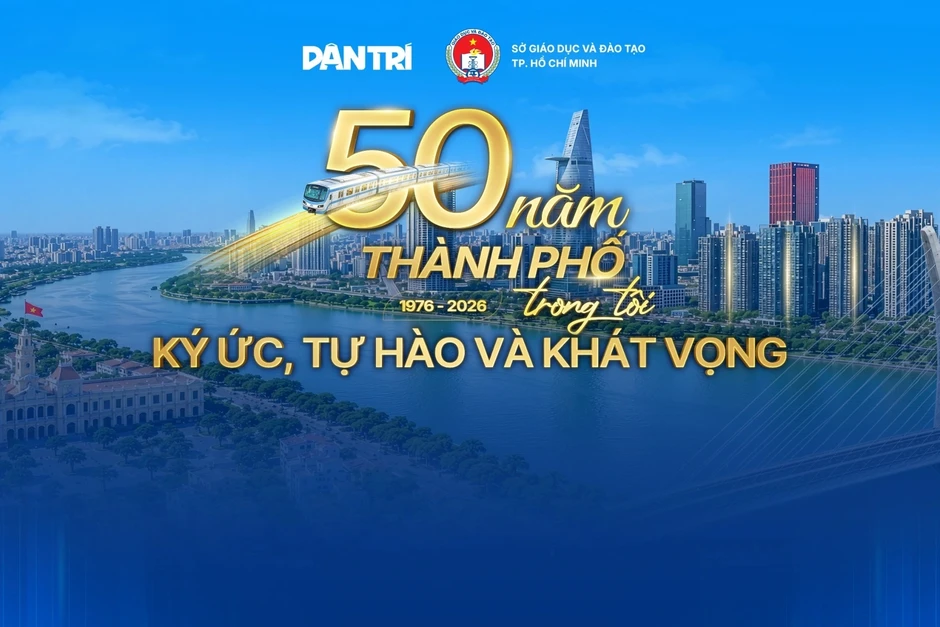 Hôm nay phát động cuộc thi “50 năm Thành phố trong tôi 1976-2026” Hôm nay phát động cuộc thi “50 năm Thành phố trong tôi 1976-2026”