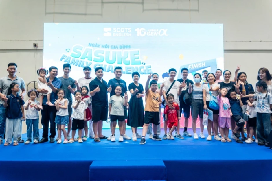 Hơn 1.000 người trải nghiệm 'Ngày hội gia đình' của Scots English Hơn 1.000 người trải nghiệm 'Ngày hội gia đình' của Scots English