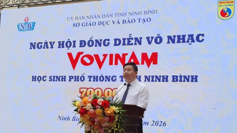 Hơn 1.000 trường học tham gia “Ngày hội đồng diễn Võ nhạc TinVinainam học sinh phổ thông”