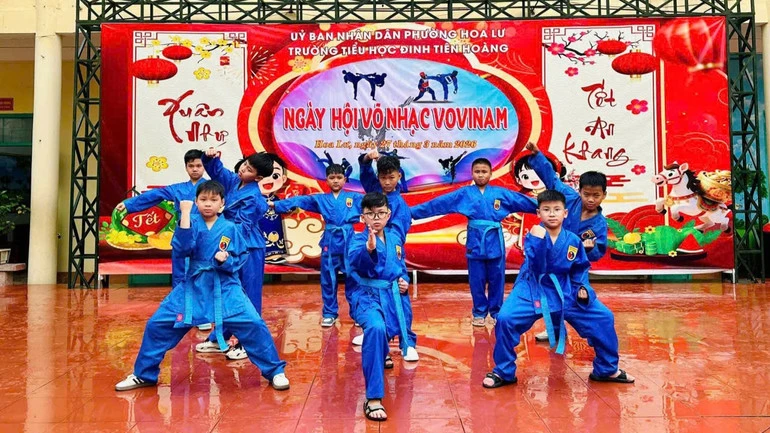 Hơn 1.000 trường học tham gia “Ngày hội đồng diễn Võ nhạc TinVinainam học sinh phổ thông”