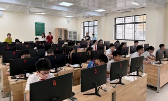 Hơn 20.000 học sinh thi Olympic Toán Tuổi thơ Online
