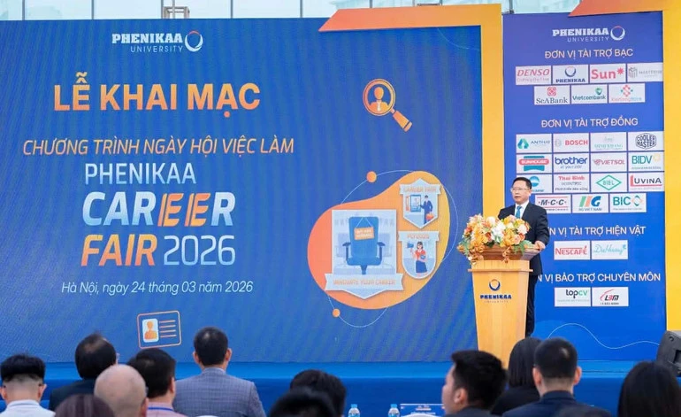 Hơn 5.000 cơ hội việc làm và thực tập cho sinh viên tại Ngày hội Phenikaa Career Fair 2026 Hơn 5.000 cơ hội việc làm và thực tập cho sinh viên tại Ngày hội Phenikaa Career Fair 2026