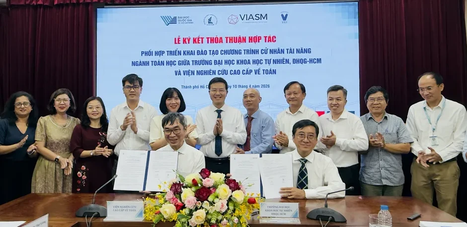 Hợp tác đào tạo nhân lực Toán học chất lượng cao Hợp tác đào tạo nhân lực Toán học chất lượng cao
