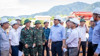 Huế phát động cao điểm 40 ngày đêm tăng tốc hoàn thành hai trường nội trú tại A Lưới