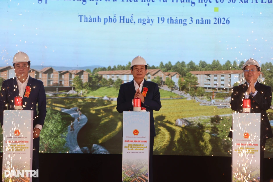 Huế xây dựng 5 trường nội trú liên cấp, 2 công trình sắp về đích Huế xây dựng 5 trường nội trú liên cấp, 2 công trình sắp về đích