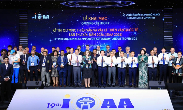 Khai mạc Kỳ thi Olympic Thiên văn và Vật lý thiên văn quốc tế tại Hà Nội Khai mạc Kỳ thi Olympic Thiên văn và Vật lý thiên văn quốc tế tại Hà Nội