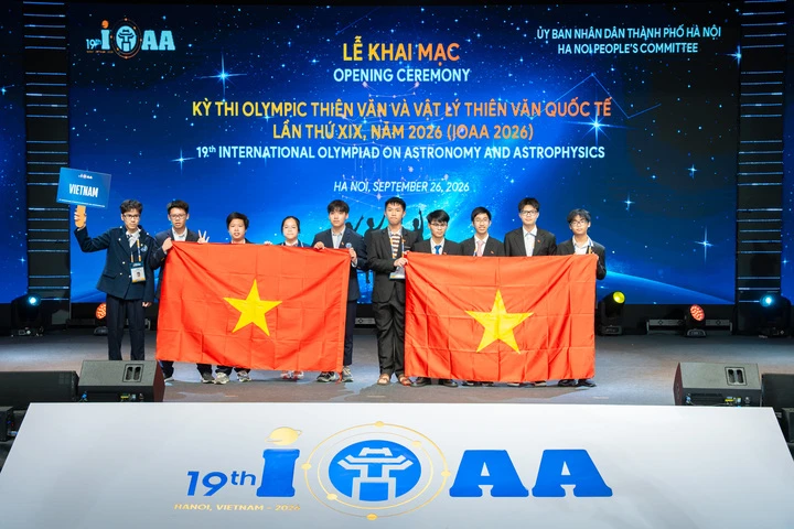 Khai mạc Kỳ thi Olympic Thiên văn và Vật lý thiên văn quốc tế tại Hà Nội Khai mạc Kỳ thi Olympic Thiên văn và Vật lý thiên văn quốc tế tại Hà Nội