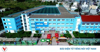 Khánh thành trường tiểu học trên nền nghĩa trang cũ ở TP.HCM