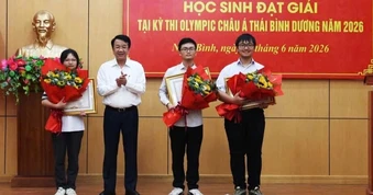 Khen thưởng học sinh đoạt huy chương Olympic châu Á - Thái Bình Dương