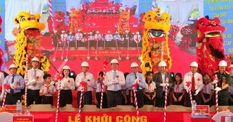 Lâm Đồng khởi công 3 trường nội trú liên cấp cho học sinh vùng biên giới