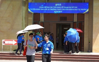 Lịch thi, chỉ tiêu tuyển sinh lớp 10 Trường chuyên Khoa học Tự nhiên năm 2026