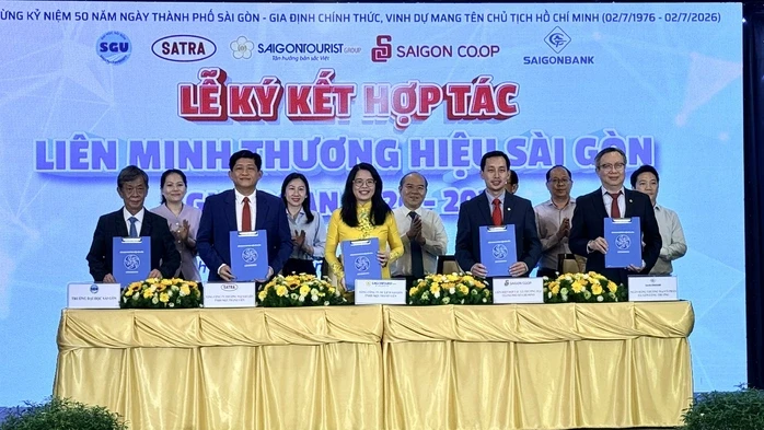 Liên minh Thương hiệu Sài Gòn kết nối 5 trụ cột Liên minh Thương hiệu Sài Gòn kết nối 5 trụ cột
