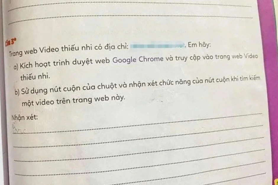 Link “web đen” trong sách lớp 3: Lỗ hổng lớn trong quản lý học liệu số giáo dục Link “web đen” trong sách lớp 3: Lỗ hổng lớn trong quản lý học liệu số giáo dục