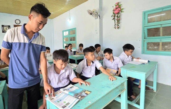 Lớp học 0 đồng chứa một trời yêu thương Lớp học 0 đồng chứa một trời yêu thương