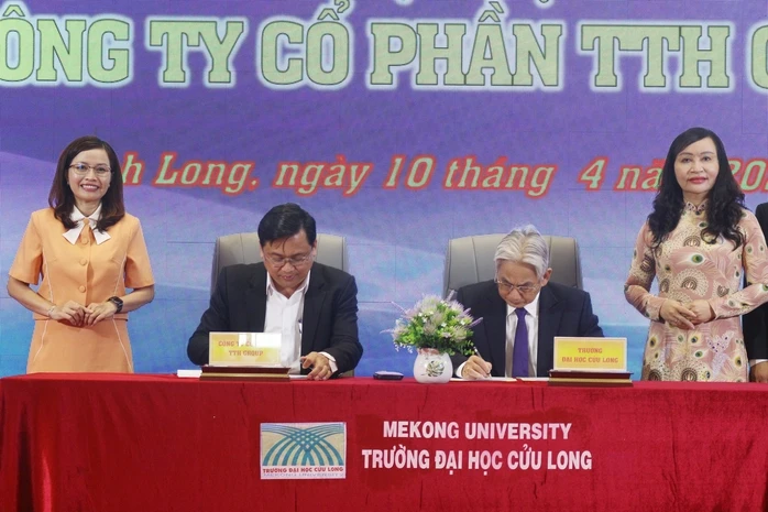 Mô hình đào tạo theo "đặt hàng" tại Trường Đại học Cửu Long Mô hình đào tạo theo "đặt hàng" tại Trường Đại học Cửu Long