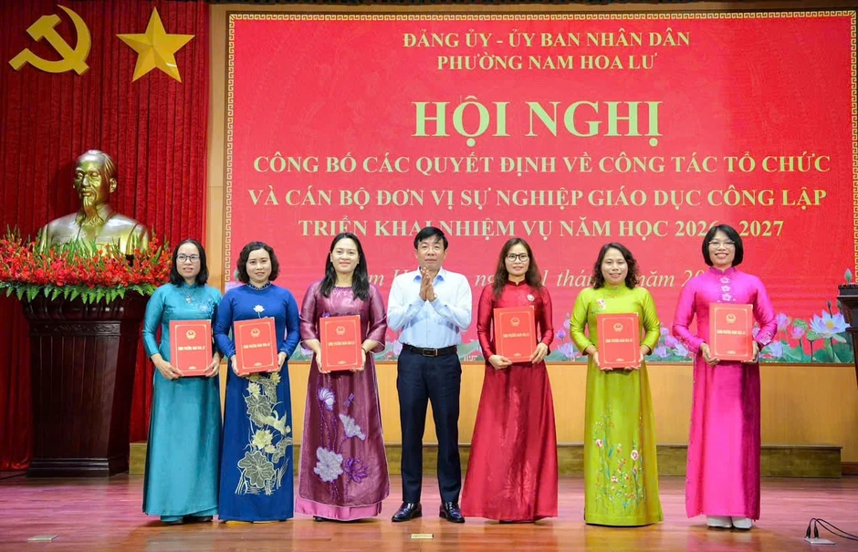 Một phường có 11 hiệu trưởng, phó hiệu trưởng xin xuống làm giáo viên Một phường có 11 hiệu trưởng, phó hiệu trưởng xin xuống làm giáo viên