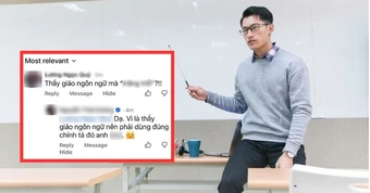 Một thầy giáo ngôn ngữ nổi tiếng ở TP.HCM bỗng bị cộng đồng mạng "bóc phốt" dùng từ sai, kết quả cuộc tranh cãi quá bất ngờ!