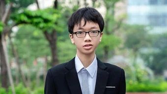 Nam sinh trường Ams giành 'cú đúp' thủ khoa chuyên Toán