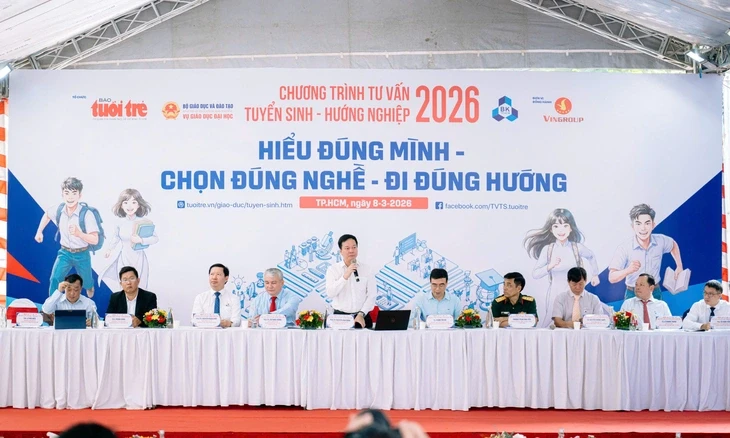 Ngày hội tư vấn tuyển sinh 2026 tại TP.HCM: Chọn đúng ngành là chọn đúng tương lai Ngày hội tư vấn tuyển sinh 2026 tại TP.HCM: Chọn đúng ngành là chọn đúng tương lai