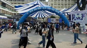 Ngày hội việc làm giúp học sinh, sinh viên phát triển toàn diện