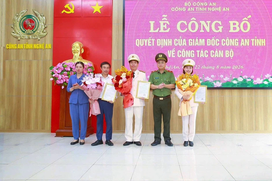 Nghệ An bổ nhiệm Hiệu trưởng Trường Văn hóa Công an nhân dân VI