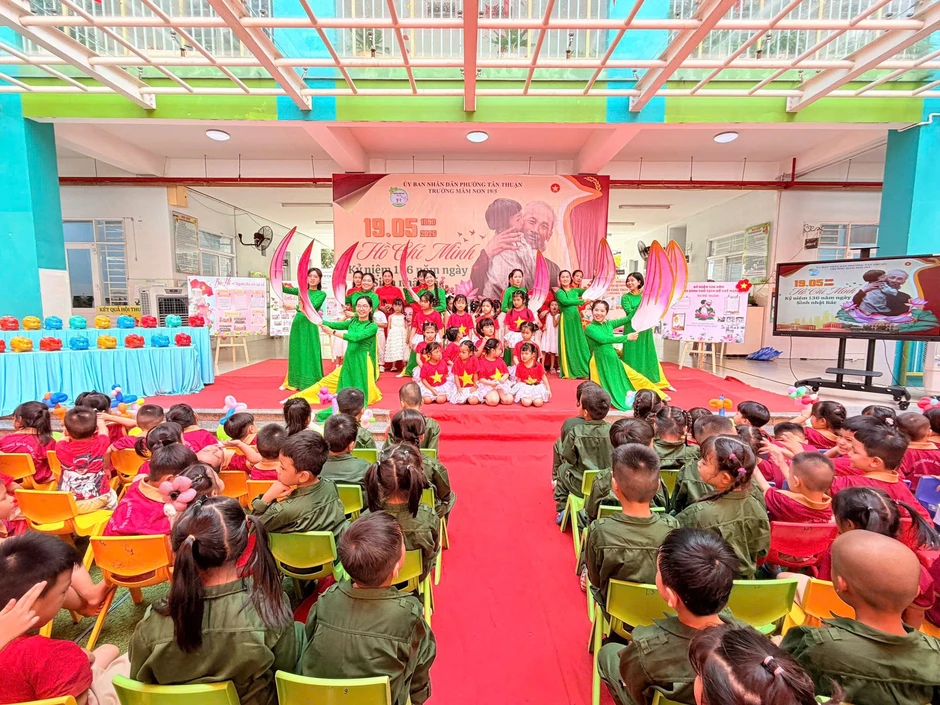 Ngôi trường mang tên ngày sinh Bác Hồ làm điều ý nghĩa