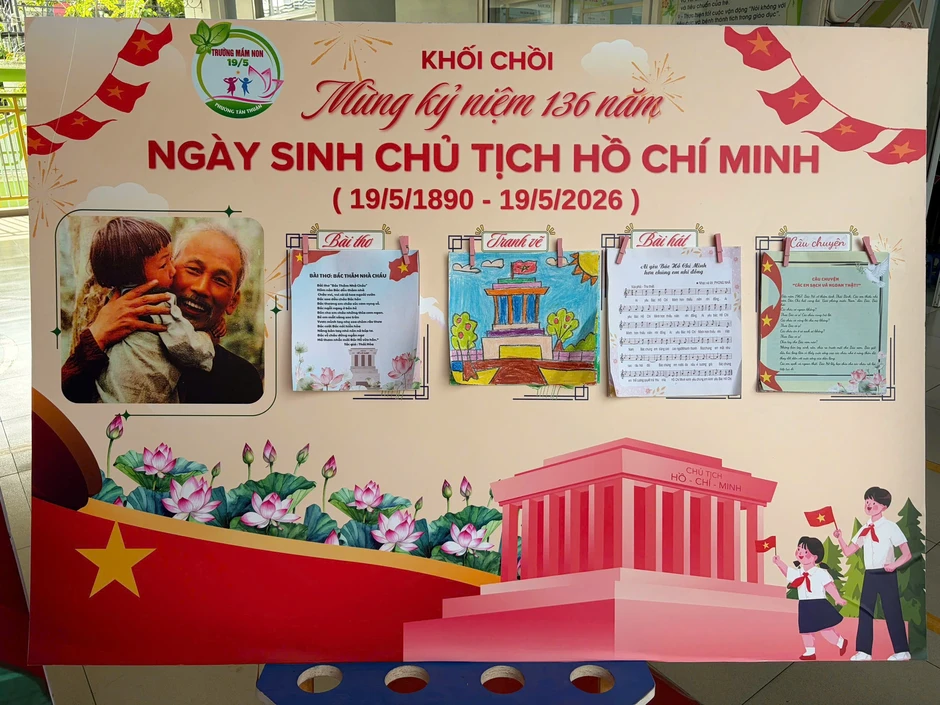 Ngôi trường mang tên ngày sinh Bác Hồ làm điều ý nghĩa