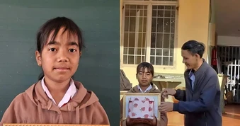 Nhặt được ví chứa hơn 18 triệu đồng, học sinh lớp 6 trả lại người mất