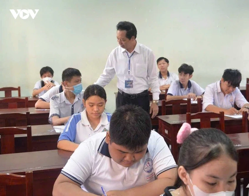 Nhiều điểm thi tốt nghiệp THPT đặt ngay các xã đảo ở Đồng Tháp