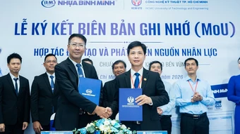 Nhựa Bình Minh hợp tác Trường Đại học Công nghệ Kỹ thuật TP HCM phát triển nhân lực